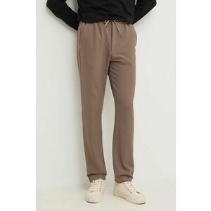 Les Deux pantaloni barbati, culoarea bej, cu fason chinos, LDM501101 imagine