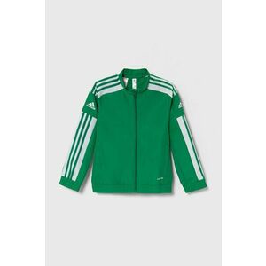 adidas Performance bluza copii SQ21 PREKT culoarea verde, modelator, GP6440 imagine