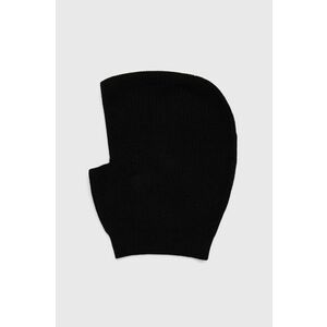 Max Mara Leisure cagula din lana culoarea negru, 2426576028600 imagine
