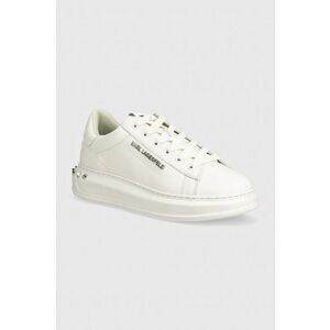 Karl Lagerfeld sneakers din piele KAPRI MENS culoarea alb, KL52574A imagine