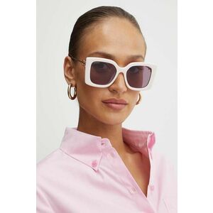 Gucci ochelari de soare femei, culoarea violet, GG1567SA imagine