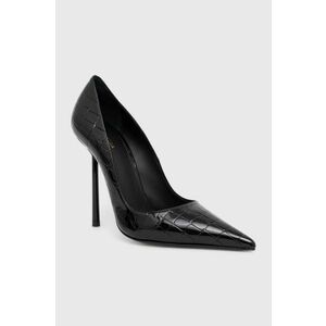 Le Silla pantofi cu toc Deco Bella culoarea negru, 4215C100BLPPLYL001 imagine