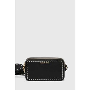 MICHAEL Michael Kors poseta de piele culoarea negru, 32T4GJ6C1L imagine