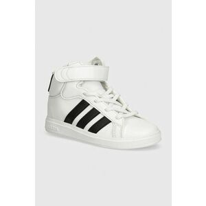 adidas sneakers pentru copii GRAND COURT MID culoarea alb, IE3862 imagine