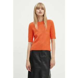 Day Birger et Mikkelsen pulover de lana Maylin - Cozy Days RD femei, culoarea portocaliu, DAY65243280 imagine