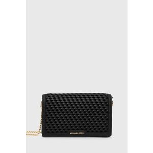 MICHAEL Michael Kors poseta de piele culoarea negru, 32T4GJ6C8L imagine