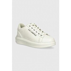 Karl Lagerfeld sneakers din piele KAPRI culoarea alb, KL62525N imagine