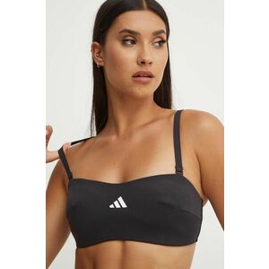 adidas sutien de baie Iconisea culoarea negru, cupa usor rigidizata, IW9304 imagine