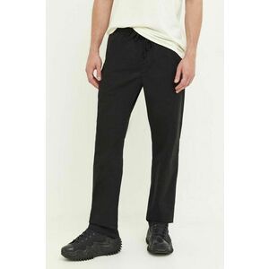 Vans pantaloni barbati, culoarea negru, drept imagine