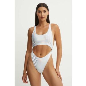 Drivemebikini costum de baie dintr-o bucată Stana Shine culoarea argintiu, cupa moale imagine