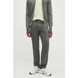 Gant pantaloni barbati, culoarea gri, drept, 1505231 imagine