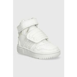 adidas Originals sneakers pentru copii HOOPS MID 3.0 AC culoarea alb, IH7902 imagine
