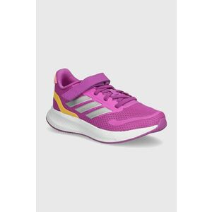 adidas sneakers pentru copii RUNFALCON 5 EL C culoarea violet, IE8571 imagine