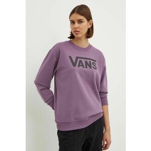 Vans bluza femei, culoarea violet, cu imprimeu, VN000A5QCIF1 imagine