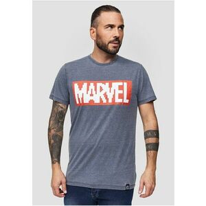 Tricou Marvel Pixel Logo 3235 imagine