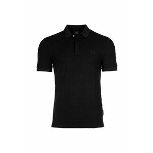 Tricou polo slim fit cu logo discret imagine