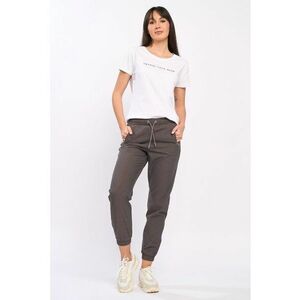 Pantaloni de trening din bumbac cu buzunare cu fermoar imagine