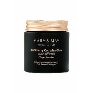 Masca wash-off cu extract de mure - 125g - Mary and May imagine