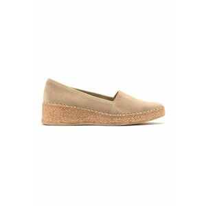 Espadrile wedge de piele intoarsa Suzi imagine