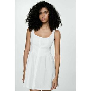 Rochie mini evazata Milk imagine