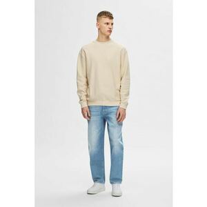 Blugi relaxed fit cu aspect decolorat imagine