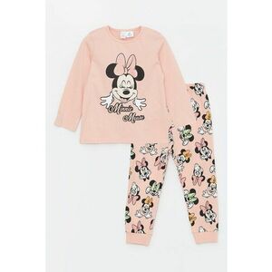 Pijama din bumbac cu imprimeu cu Minnie Mouse imagine