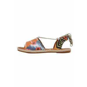 Sandale din piele ecologica cu model Mosaics imagine