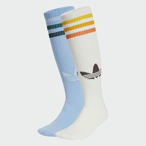 adidas Knee Sock 2-Pack Clearsky/ Off White imagine