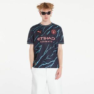 PUMA Manchester City 3rd Replica Jersey T-Shirt Dark Navy/ Hero Blue imagine