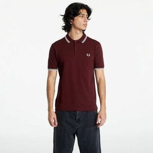 FRED PERRY Twin Tipped Fred Perry Shirt Oxblood imagine