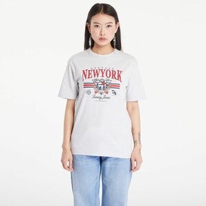 Tommy Jeans Prep Explorer Relaxed Fit T-Shirt Silver Grey Heather imagine