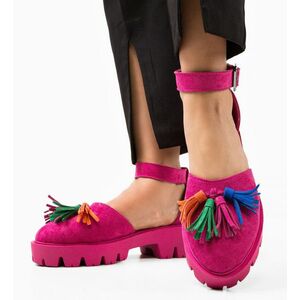 Pantofi Casual Jaila Fuchsia imagine