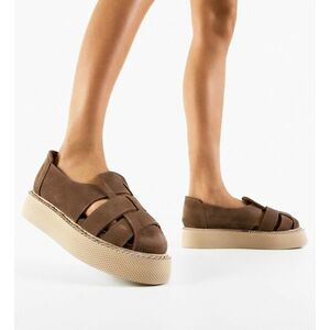 Pantofi Casual Anura Khaki imagine