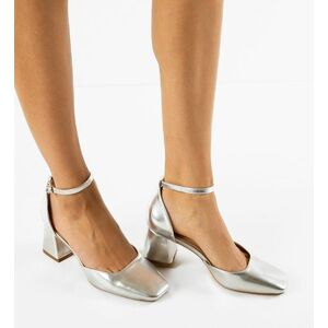 Pantofi dama Aruna Argintii imagine