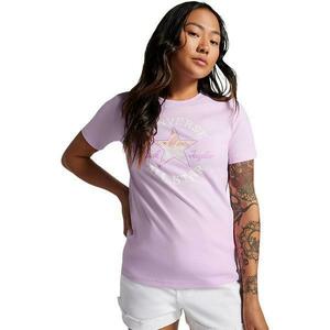 Tricou femei Converse Chuck Taylor Patch T-Shirt 10026362-A03, S, Mov imagine