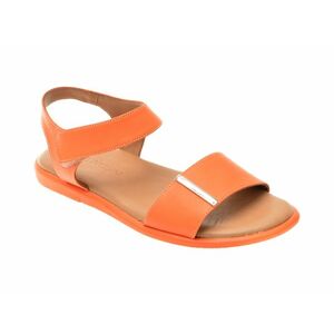 Sandale casual FLAVIA PASSINI portocalii, 883901, din piele naturala imagine