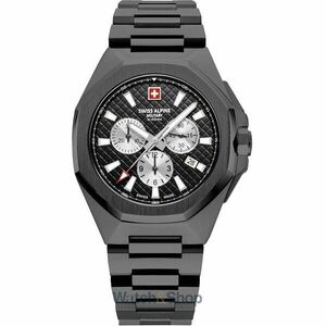 Ceas Swiss Alpine Military Typhoon 7005.9177 Cronograf imagine