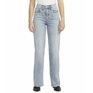 Imbracaminte Femei Silver Jeans Co Highly Desirable Trouser Leg Jeans L28918ACS212 Indigo imagine