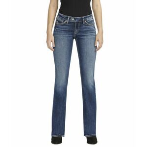 Imbracaminte Femei Silver Jeans Co Tuesday Low Rise Slim Bootcut Jeans L12602SCV305 Indigo imagine