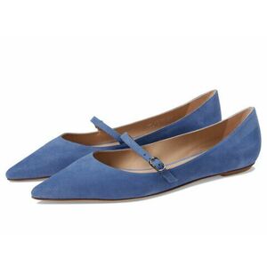 Incaltaminte Femei Stuart Weitzman Emilia Mary Jane Flat Blue Steel imagine