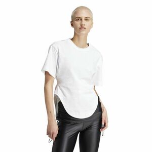 Imbracaminte Femei adidas Sportswear Curfed Hem T-Shirt IT8271 White imagine