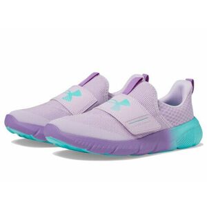 Incaltaminte Fete Under Armour Flash Fade Running Shoe (Big Kid) Purple AceProvence PurpleRadial Turquoise imagine