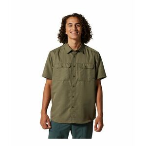 Imbracaminte Barbati Mountain Hardwear Big amp Tall Canyontrade Short Sleeve Shirt Stone Green imagine