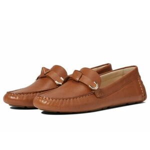 Incaltaminte Femei Cole Haan Evelyn Bow Driver Pecan Grainy Leather imagine
