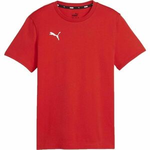 Puma TEAMGOAL CASUALS TEE JR Tricou sport băieți, roșu, mărime imagine