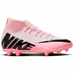 Nike JR MERCURIAL SUPERFLY 9 CLUB FG/MG Ghete de fotbal copii, roz, mărime 38.5 imagine