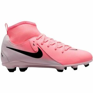 Nike JR PHANTOM LUNA II CLUB FG/MG Ghete de fotbal copii, roz, mărime 35.5 imagine