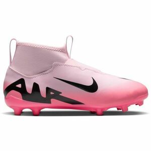 Nike JR ZOOM MERCURIAL SUPERFLY 9 ACADEMY FG/MG Ghete de fotbal copii, roz, mărime 33 imagine