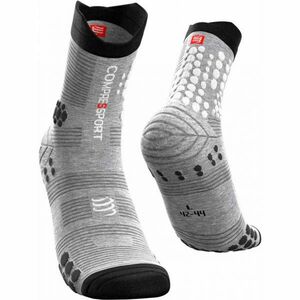 Compressport PRO RACING SOCKS V3.0 TRAIL Șosete alergare, gri, mărime imagine