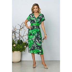 Rochie de zi Emiliana Verde imagine